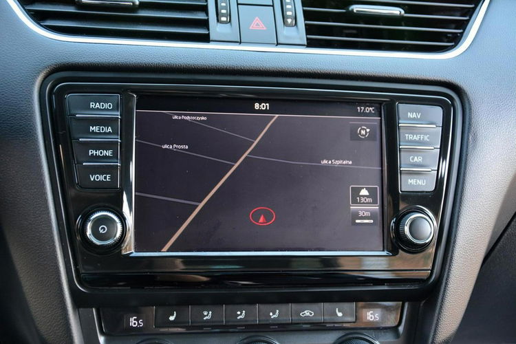 Skoda Octavia 2.0TDI(184KM) VRS Duża Navi Kamera Bi-Xenon Ledy Skóry 2xParkt Aso zdjęcie 29