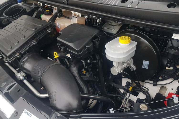 Iveco Daily KONTENER NISKOPODŁOGOWY 4.43x2.23x2.42 SKLEP BAR FOODTRUCK KAMPER AC zdjęcie 13