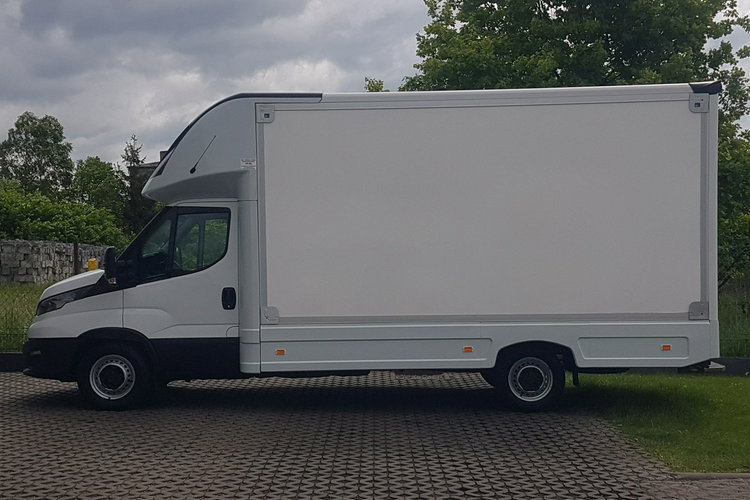 Iveco Daily KONTENER NISKOPODŁOGOWY 4.43x2.23x2.42 SKLEP BAR FOODTRUCK KAMPER AC zdjęcie 11