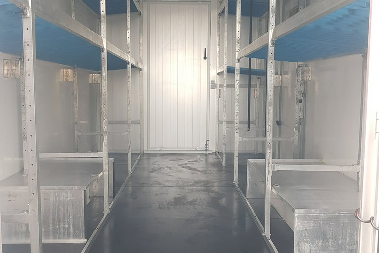 Iveco Daily KONTENER NISKOPODŁOGOWY 4.43x2.23x2.42 SKLEP BAR FOODTRUCK KAMPER AC zdjęcie 33