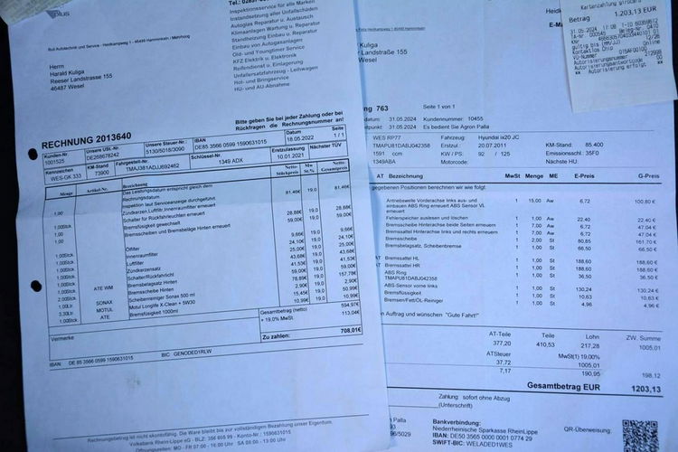 Hyundai ix20 1.6(125KM) Skóry Navi Kamera Premium Ledy Panorama zdjęcie 37