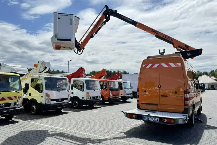 Mercedes Sprinter Zwyżka Podnośnik Koszowy VERSALIFT KLUBB ET-36-LF UDT zdjęcie 23