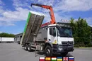 Mercedes Arocs 2633 6x4 / HDS 5, 5 t Fassi F135 / Wywrotka 15 EPAL zdjęcie 2