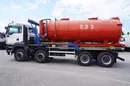 MAN TGS 35.400 8×4/ Hakowiec HYVA LIFT 32.56 SE / Beczka Asenizacyjna 13000 l zdjęcie 7