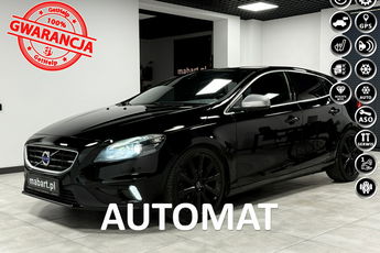 Volvo V40 2.0 Drive-E D3 150KM R -DESIGN Automat Navi GPS Sportsitze ALU19 BLACK