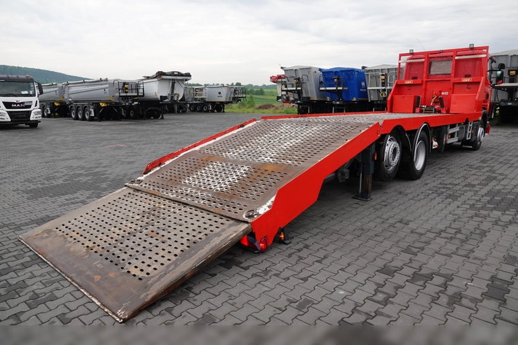 Scania G 360 / 6X2 / LAWETA / POMOC DROGOWA / OŚ SKRĘTNA I PODNOSZONA / NAJAZDY HYDRAULICZNE / WCIĄGARKA / SPROWADZONY zdjęcie 10