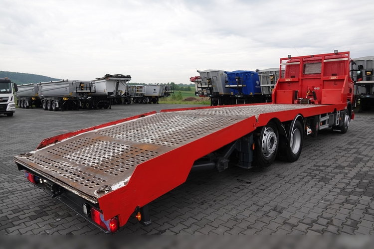 Scania G 360 / 6X2 / LAWETA / POMOC DROGOWA / OŚ SKRĘTNA I PODNOSZONA / NAJAZDY HYDRAULICZNE / WCIĄGARKA / SPROWADZONY zdjęcie 17