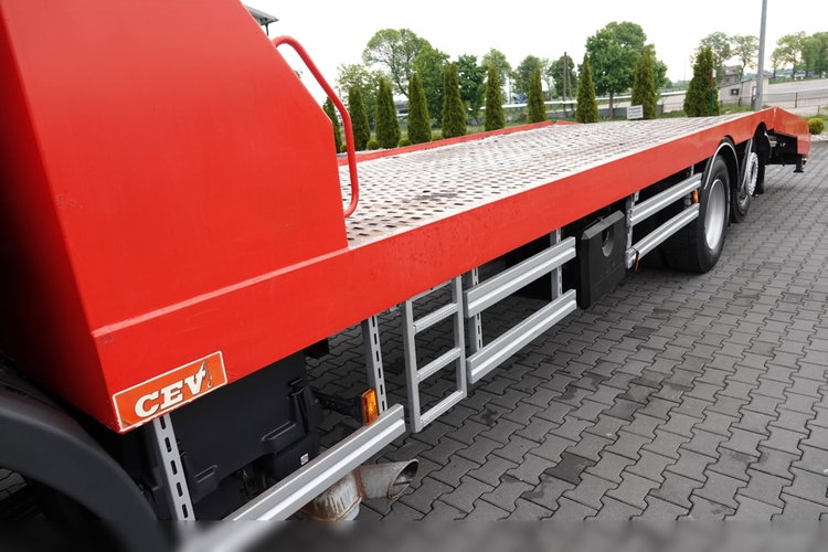 Scania G 360 / 6X2 / LAWETA / POMOC DROGOWA / OŚ SKRĘTNA I PODNOSZONA / NAJAZDY HYDRAULICZNE / WCIĄGARKA / SPROWADZONY zdjęcie 22