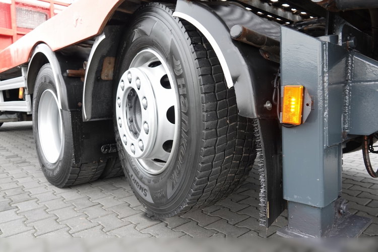 Scania G 360 / 6X2 / LAWETA / POMOC DROGOWA / OŚ SKRĘTNA I PODNOSZONA / NAJAZDY HYDRAULICZNE / WCIĄGARKA / SPROWADZONY zdjęcie 37