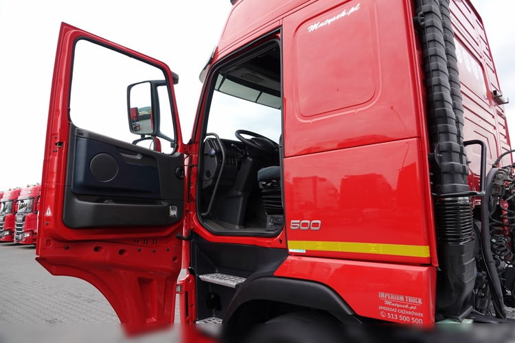 Volvo FH 500 / PUSHER / 3 Osiowy ciągnik siodłowy / PEŁNY ADR / RETARDER / OŚ PODNOSZONA I SKRĘTNA  / SPROWADZONY zdjęcie 24