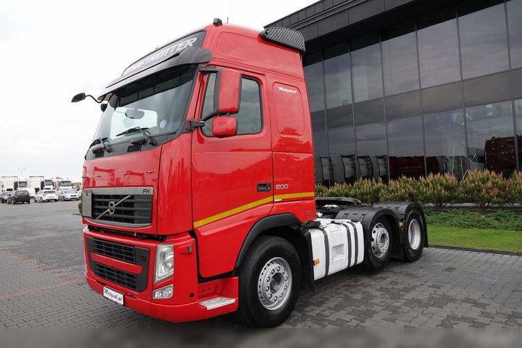 Volvo FH 500 / PUSHER / 3 Osiowy ciągnik siodłowy / PEŁNY ADR / RETARDER / OŚ PODNOSZONA I SKRĘTNA  / SPROWADZONY zdjęcie 5