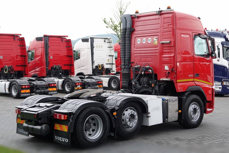 Volvo FH 500 / PUSHER / 3 Osiowy ciągnik siodłowy / PEŁNY ADR / RETARDER / OŚ PODNOSZONA I SKRĘTNA  / SPROWADZONY zdjęcie 8