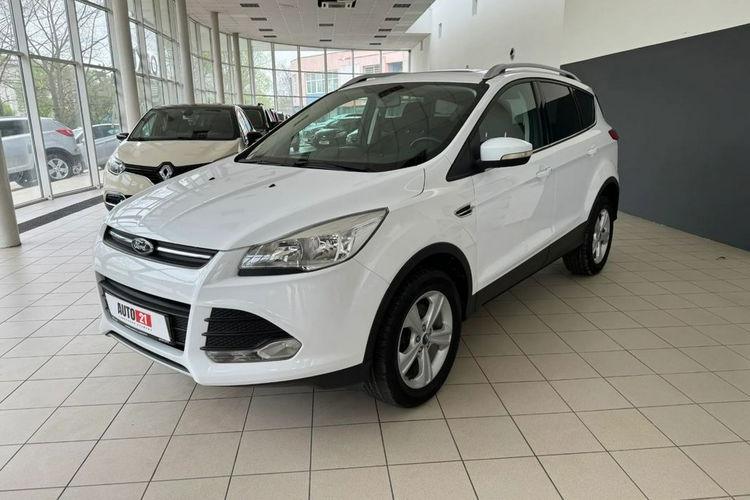 Ford Kuga Pewne Auto , Niski Przebieg, Panoramiczny Dach, Hak, euro 6 GWARANCJA zdjęcie 3