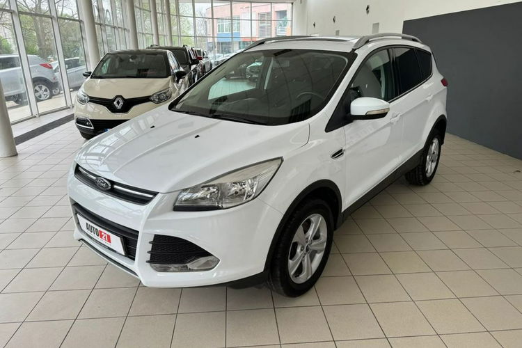 Ford Kuga Pewne Auto , Niski Przebieg, Panoramiczny Dach, Hak, euro 6 GWARANCJA zdjęcie 4
