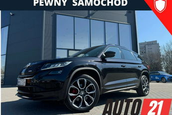 Skoda Kodiaq RS 2.0 Bi-TDI 4x4 DSG PRYWATNIE 1 właściciel 100% bezwypadkowy