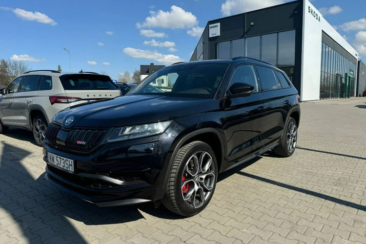 Skoda Kodiaq RS 2.0 Bi-TDI 4x4 DSG PRYWATNIE 1 właściciel 100% bezwypadkowy zdjęcie 10