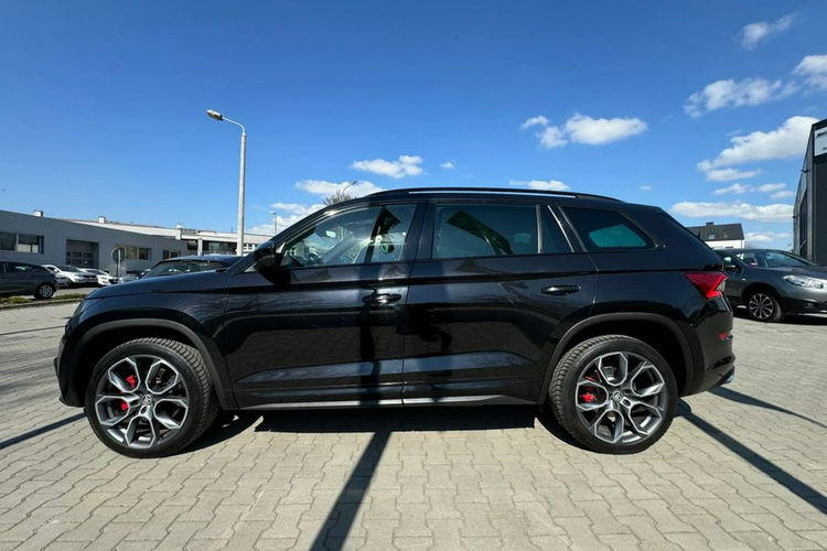 Skoda Kodiaq RS 2.0 Bi-TDI 4x4 DSG PRYWATNIE 1 właściciel 100% bezwypadkowy zdjęcie 9