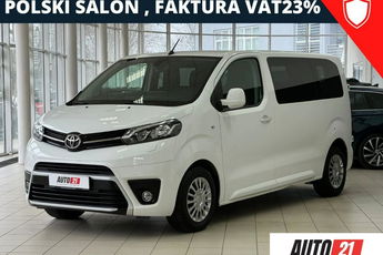 Toyota Proace Verso Niski Przebieg, Salon Polska, Serwis, Faktura Vat23%, 1 właściciel