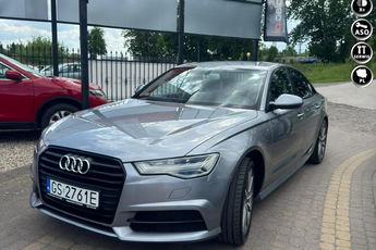 Audi A6 Sline Salon Polski PoLift Matrix 1-Właściciel Shadow Lin serwis