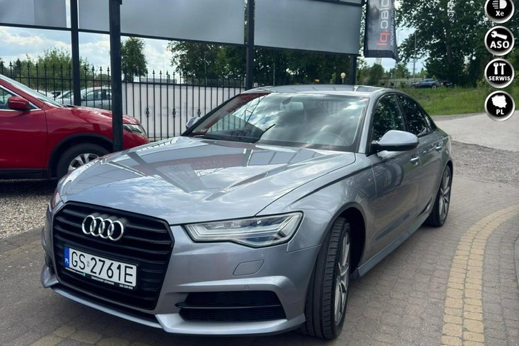 Audi A6 Sline Salon Polski PoLift Matrix 1-Właściciel Shadow Lin serwis zdjęcie 1