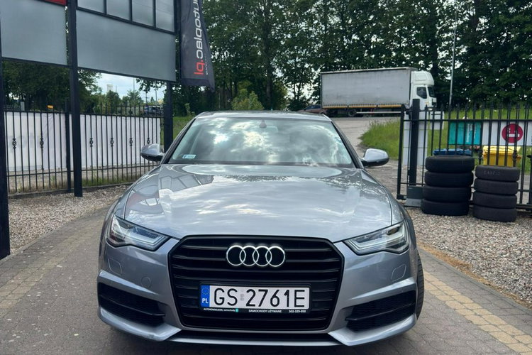 Audi A6 Sline Salon Polski PoLift Matrix 1-Właściciel Shadow Lin serwis zdjęcie 2