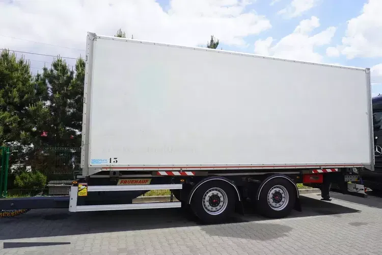 Fruehauf Przyczepa kontenerowa przejazdowa 18 EPAL / 2021 / osie SAF zdjęcie 2