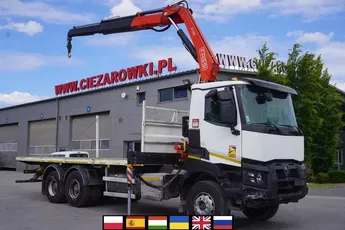 Renault K380 6x4 / HDS 7.85 t / Fassi F175 / 120 tys. km