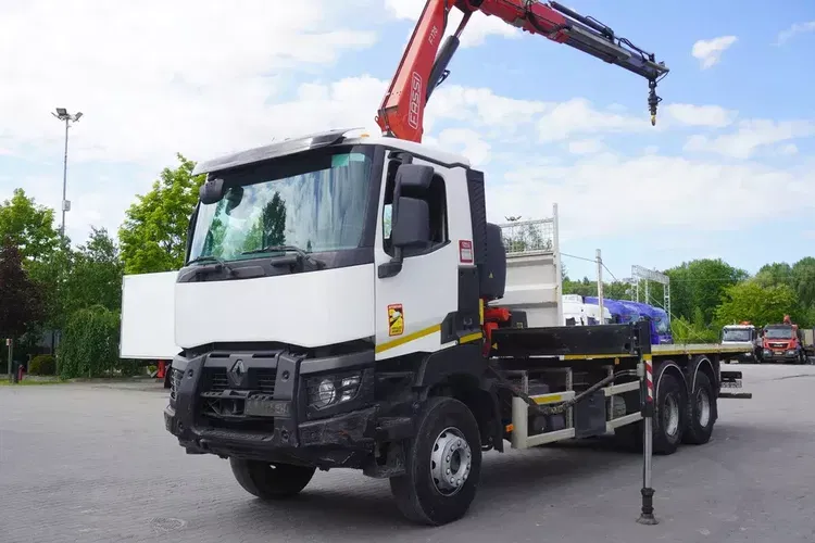 Renault K380 6x4 / HDS 7.85 t / Fassi F175 / 120 tys. km zdjęcie 17