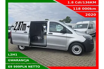 Mercedes vito L2H1 69999zł NETTO 1.8Cdi/136KM
