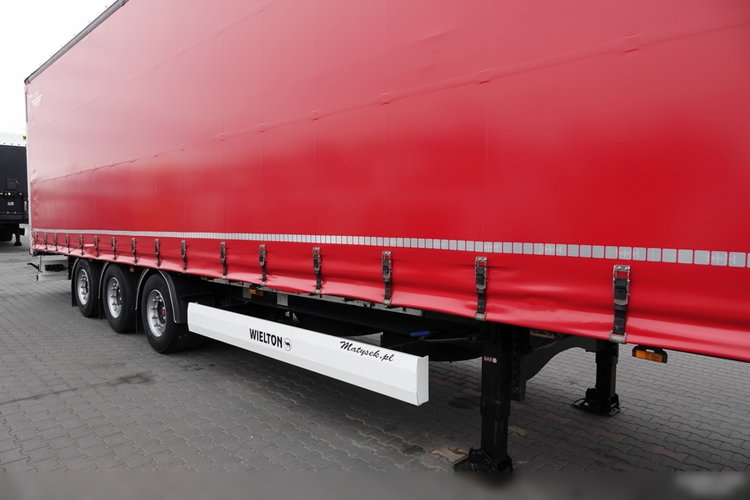 Wielton FIRANKA / MEGA / LOWDECK / OŚ PODNOSZONA  / DACH PODNOSZONY / SAF / 2019 ROK zdjęcie 9