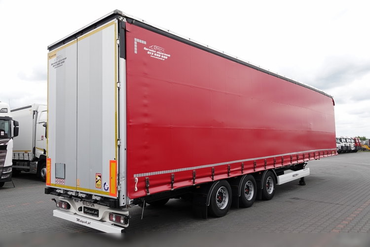 Wielton FIRANKA / MEGA / LOWDECK / OŚ PODNOSZONA  / DACH PODNOSZONY / SAF / 2019 ROK zdjęcie 5