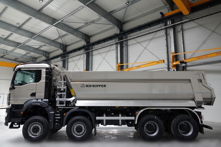 MAN TGS 41.480 / 8X8 / WYWROTKA TYLKNOZSYPOWA / KH-KIPPER / HARDOX / METALIK / 2025 / AUTOMAT / FABRYCZNIE NOWY / DOSTĘPNY OD RĘKI ! zdjęcie 11