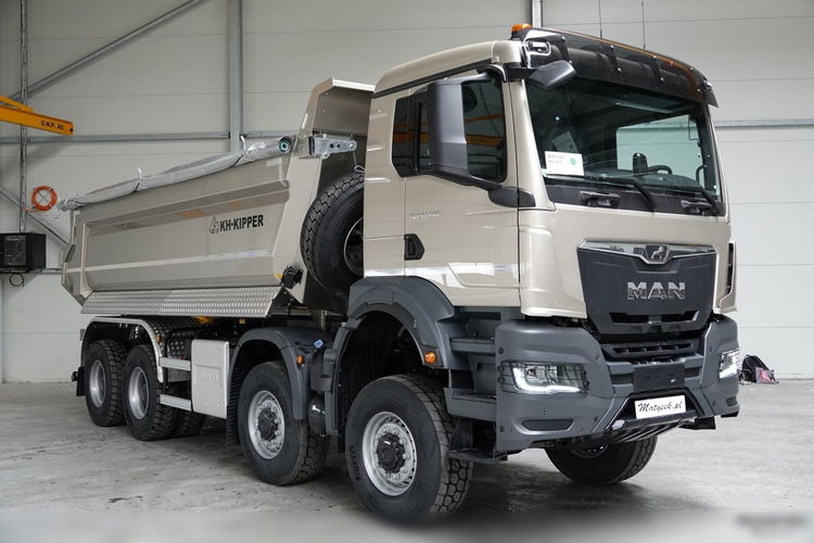 MAN TGS 41.480 / 8X8 / WYWROTKA TYLKNOZSYPOWA / KH-KIPPER / HARDOX / METALIK / 2025 / AUTOMAT / FABRYCZNIE NOWY / DOSTĘPNY OD RĘKI ! zdjęcie 12
