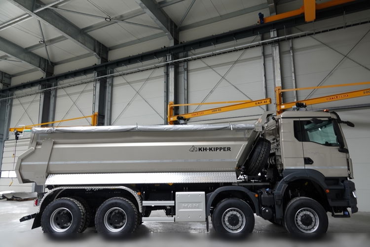 MAN TGS 41.480 / 8X8 / WYWROTKA TYLKNOZSYPOWA / KH-KIPPER / HARDOX / METALIK / 2025 / AUTOMAT / FABRYCZNIE NOWY / DOSTĘPNY OD RĘKI ! zdjęcie 18