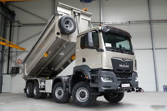 MAN TGS 41.480 / 8X8 / WYWROTKA TYLKNOZSYPOWA / KH-KIPPER / HARDOX / METALIK / 2025 / AUTOMAT / FABRYCZNIE NOWY / DOSTĘPNY OD RĘKI !