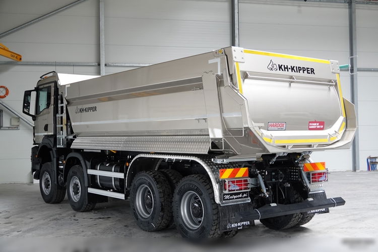 MAN TGS 41.480 / 8X8 / WYWROTKA TYLKNOZSYPOWA / KH-KIPPER / HARDOX / METALIK / 2025 / AUTOMAT / FABRYCZNIE NOWY / DOSTĘPNY OD RĘKI ! zdjęcie 19