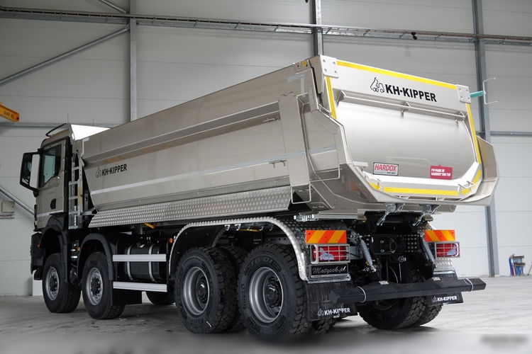 MAN TGS 41.480 / 8X8 / WYWROTKA TYLKNOZSYPOWA / KH-KIPPER / HARDOX / METALIK / 2025 / AUTOMAT / FABRYCZNIE NOWY / DOSTĘPNY OD RĘKI ! zdjęcie 20