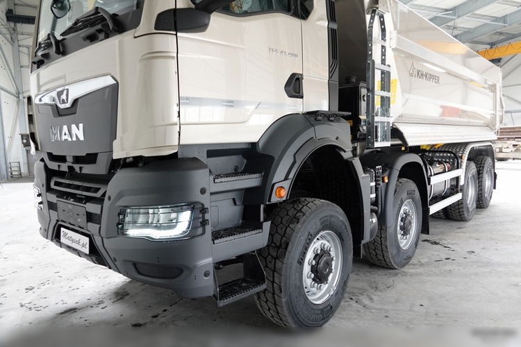MAN TGS 41.480 / 8X8 / WYWROTKA TYLKNOZSYPOWA / KH-KIPPER / HARDOX / METALIK / 2025 / AUTOMAT / FABRYCZNIE NOWY / DOSTĘPNY OD RĘKI ! zdjęcie 22