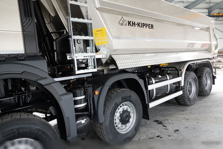 MAN TGS 41.480 / 8X8 / WYWROTKA TYLKNOZSYPOWA / KH-KIPPER / HARDOX / METALIK / 2025 / AUTOMAT / FABRYCZNIE NOWY / DOSTĘPNY OD RĘKI ! zdjęcie 23