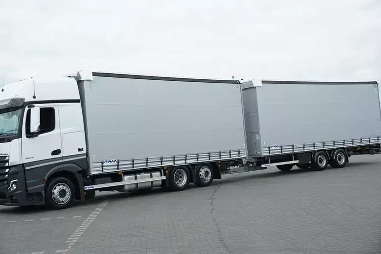Mercedes ACTROS / 2542 / ACC / E 6 / MP 5 / ZESTAW PRZESTRZENNY / GIGA SPACE zdjęcie 3