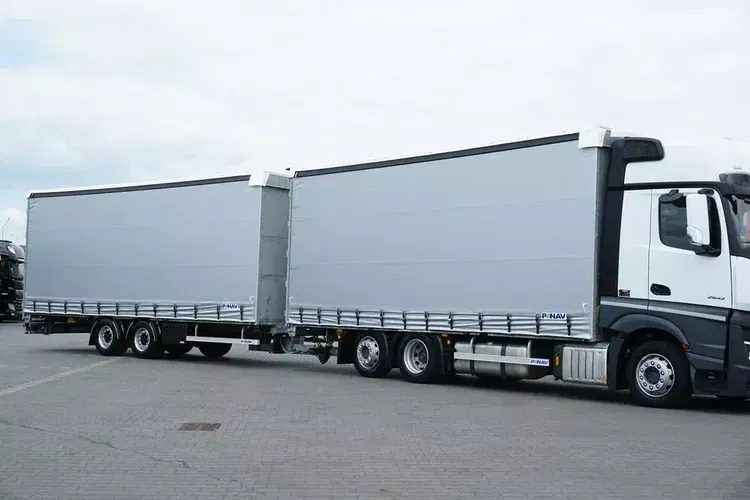 Mercedes ACTROS / 2542 / ACC / E 6 / MP 5 / ZESTAW PRZESTRZENNY / GIGA SPACE zdjęcie 4