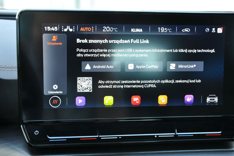 Cupra Formentor 1.5TSI 150KM DSG Ambiente Kamera Gwar. Dealer SalonPL zdjęcie 16