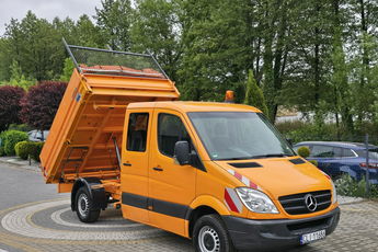 Mercedes Sprinter 2.2 CDi DOKA / 7 osób / Wywrotka 3-stronna