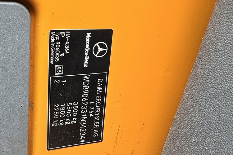 Mercedes Sprinter 2.2 CDi DOKA / 7 osób / Wywrotka 3-stronna zdjęcie 9