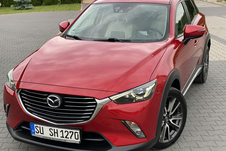 Mazda CX-3 +150KM+KAMERA cofania+Asystent pasa ruchu+RADAR zdjęcie 1