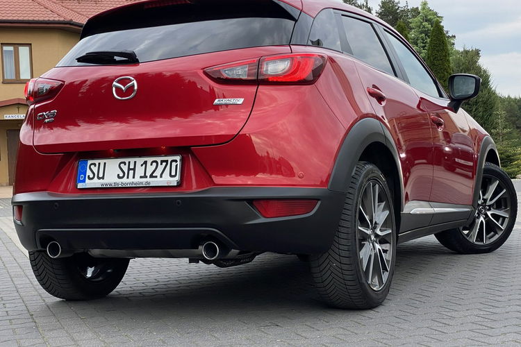 Mazda CX-3 +150KM+KAMERA cofania+Asystent pasa ruchu+RADAR zdjęcie 11