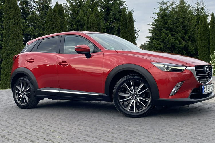 Mazda CX-3 +150KM+KAMERA cofania+Asystent pasa ruchu+RADAR zdjęcie 13