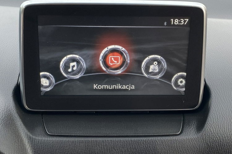 Mazda CX-3 +150KM+KAMERA cofania+Asystent pasa ruchu+RADAR zdjęcie 25