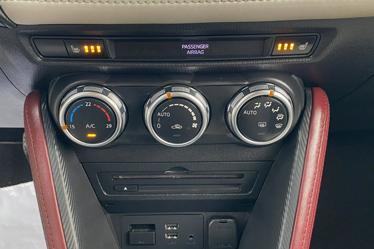 Mazda CX-3 +150KM+KAMERA cofania+Asystent pasa ruchu+RADAR zdjęcie 27