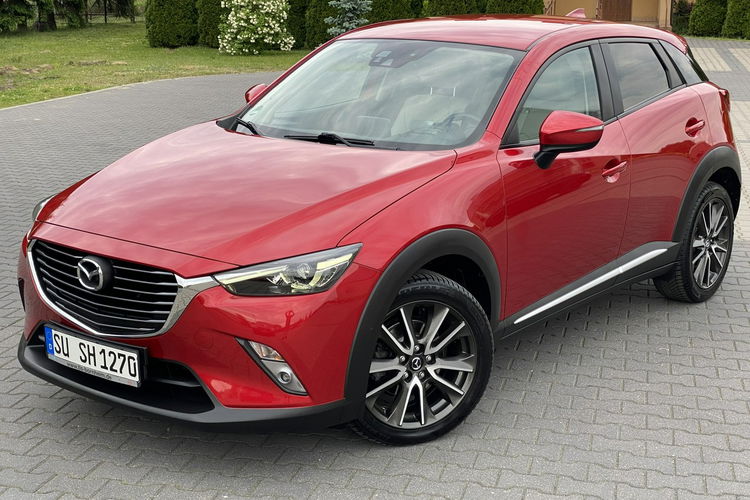 Mazda CX-3 +150KM+KAMERA cofania+Asystent pasa ruchu+RADAR zdjęcie 4